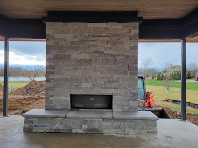 hardscape fireplace contractor fireplace