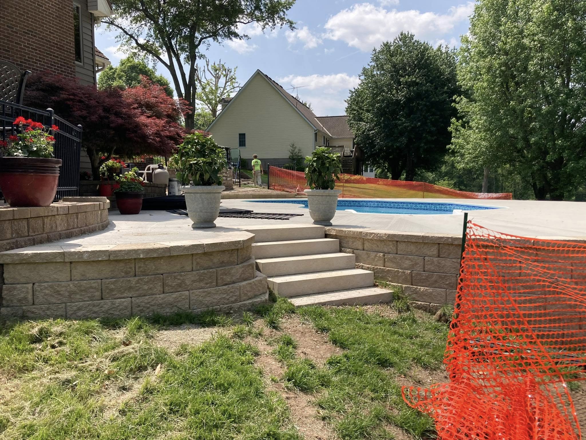 pool hardscape service